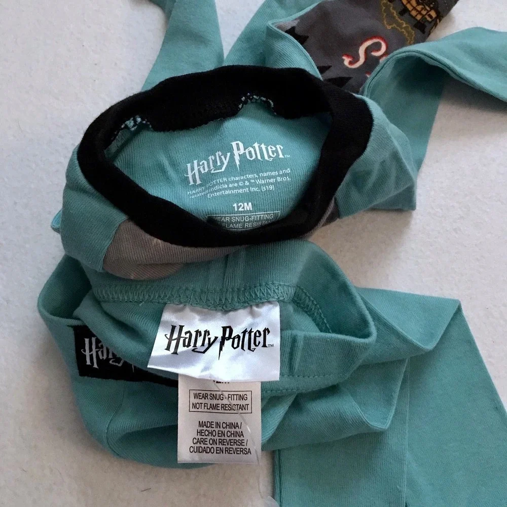 Harry Potter NWOT Pajama Set Unisex Babies 12M